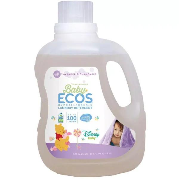 ECOS Baby Disney Lavender and Chamomile Liquid Laundry Detergent, 100 oz.
