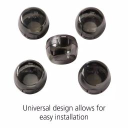 Safety 1st Stove Knob Covers, 5-Pack Heat-Resistant Child Safety Locks thumbnail 3