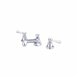 Water Creation Century Classic 8 in. Widespread Bathroom Faucet, Triple Plated Chrome with Pop-Up Drain thumbnail 1