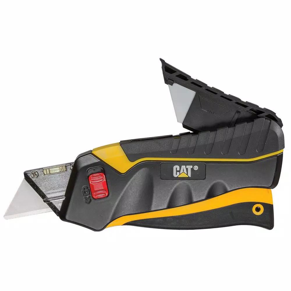 CAT Safety Utility Knife with Comfort Grip and On-Board Blade Storage