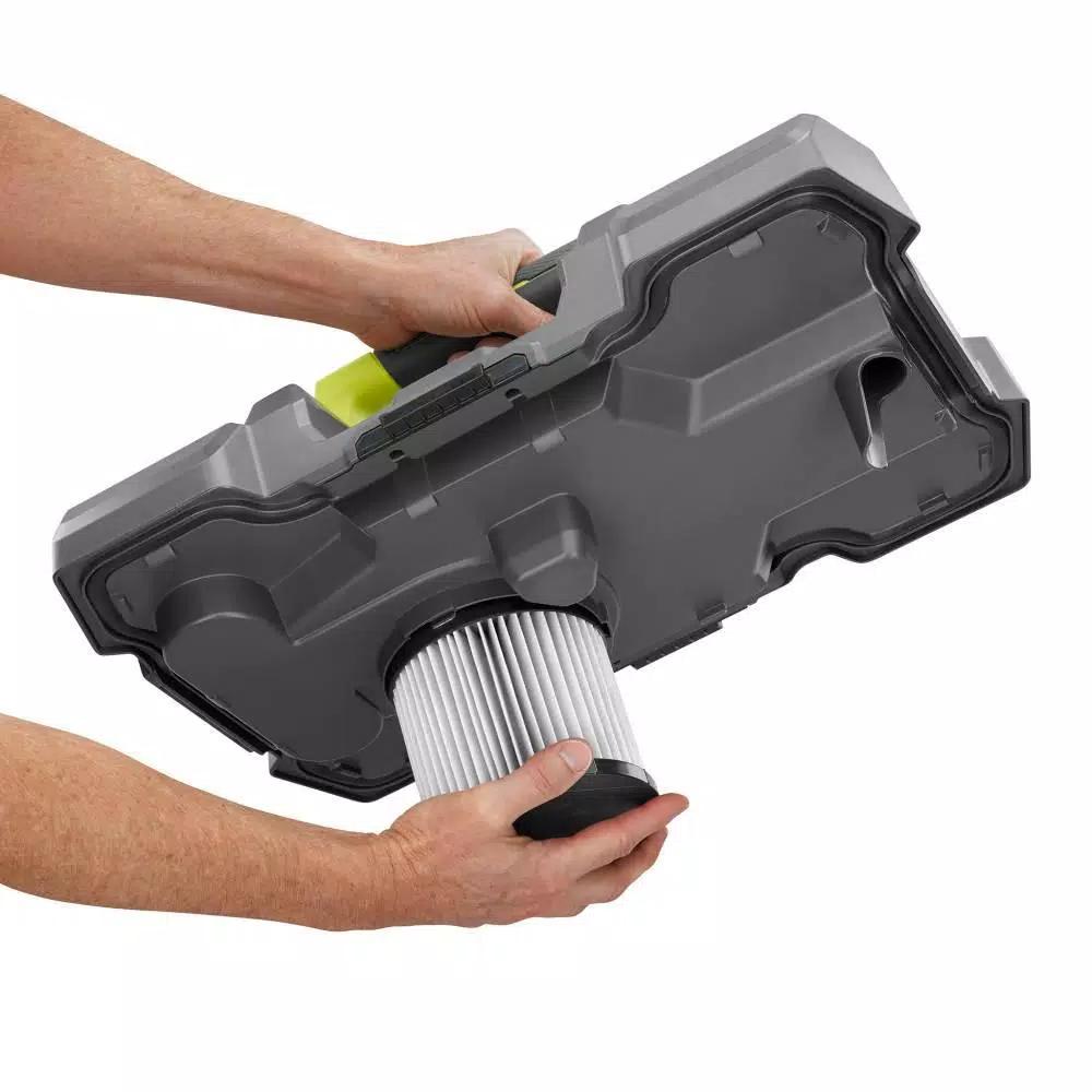 RYOBI 18V ONE+ 3 Gal. Project Wet/Dry Vacuum with 4.0 Ah LITHIUM+ HP Battery