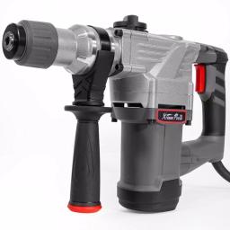XtremepowerUS 8.5 Amp SDS-Plus Corded Variable Speed Rotary Hammer Drill with Storage Case, 1-1/4 in. thumbnail 2
