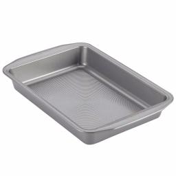 Circulon Nonstick 9 x 13 in. Rectangular Cake Pan, Gray Aluminum Bakeware thumbnail 1