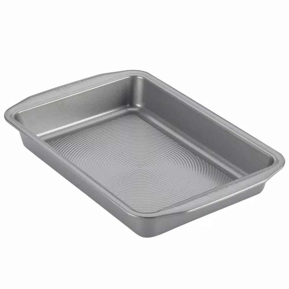 Circulon Nonstick 9 x 13 in. Rectangular Cake Pan, Gray Aluminum Bakeware