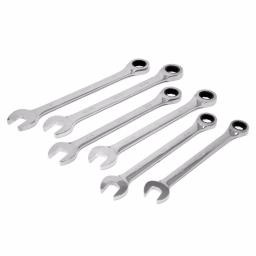 WEN 13-Piece Professional SAE Ratcheting Combination Wrench Set with Storage Rack thumbnail 5