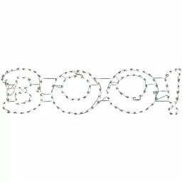 Haunted Hill Farm 63 in. x 16 in. LED Boo Sign Halloween Light, Indoor/Outdoor Weather Resistant Decor thumbnail 6