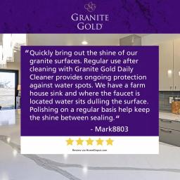 Granite Gold Polish Wipes for Natural Stone and Quartz Surfaces thumbnail 8