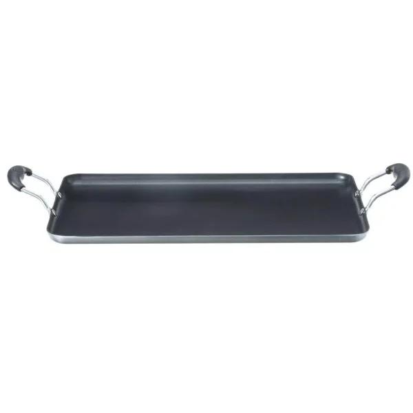 IMUSA 26 in. Nonstick Double Burner Aluminum Griddle