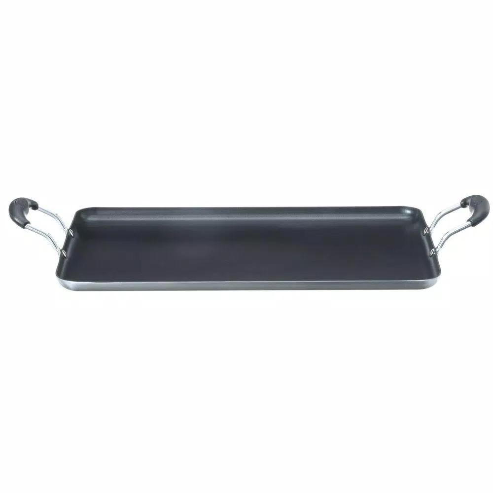 IMUSA 26 in. Nonstick Double Burner Aluminum Griddle