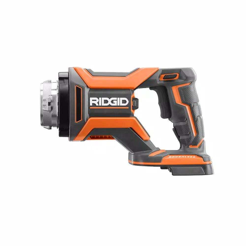 RIDGID 18V OCTANE MEGAMax Brushless Power Base with Reciprocating Saw Attachment