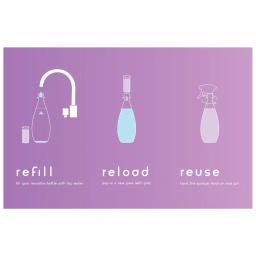 JAWS Daily Shower Cleaner Concentrated Refill Pods, Non-Toxic Bathroom Cleaner, 4-Pack thumbnail 2