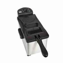 Elite Cuisine Elite 3.5 Qt. Immersion Deep Fryer, 1500W Electric Countertop Fryer with Adjustable Thermostat thumbnail 3