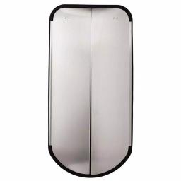 simplehuman 40L Butterfly Step-On Recycling Trash Can, Brushed Stainless Steel thumbnail 2