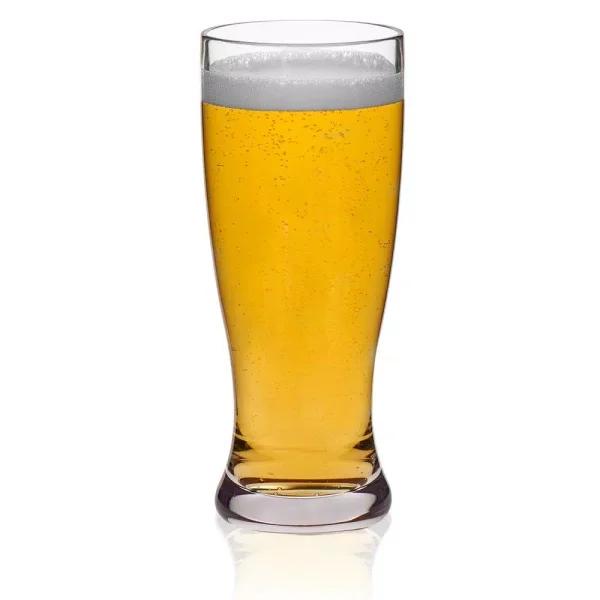 Libbey Indoors Out 4-Piece Break-Resistant Tritan Pilsner Glass Set, 14 oz