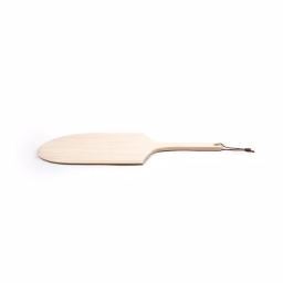 Fox Run Hardwood Pizza Paddle with Tapered Edge and Leather Hanging Loop thumbnail 4