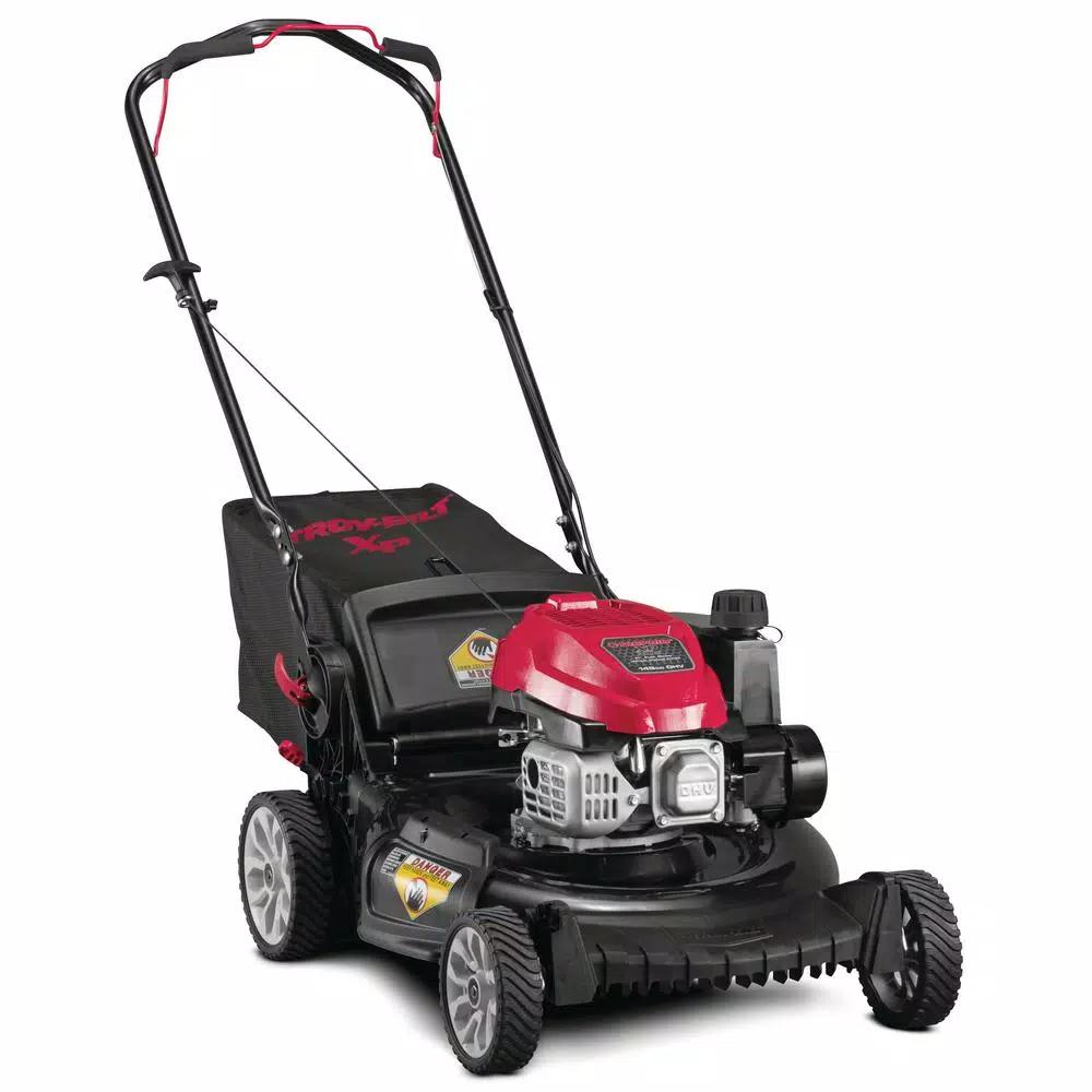Troy-Bilt TB170 XP 21 in. Gas Push Mower with SpaceSavr Vertical Storage and TriAction Cutting System