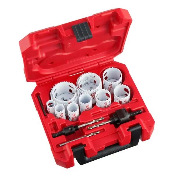 Milwaukee Hole Dozer General Purpose Bi-Metal Hole Saw Set, 16-Piece