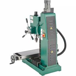 Grizzly Industrial Heavy-Duty Benchtop Milling Machine with Motorized Headstock and Digital Displays thumbnail 2
