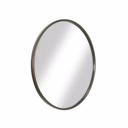 Martin Svensson Home 30 in. Round Oil Rubbed Bronze Metal Frame Accent Mirror thumbnail 3