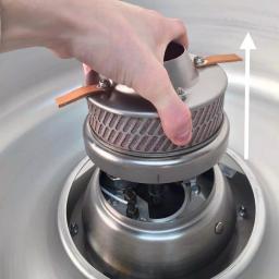 Paragon Spin Magic 5 Quick Release Cotton Candy Maker, Stainless Steel Commercial Machine thumbnail 2