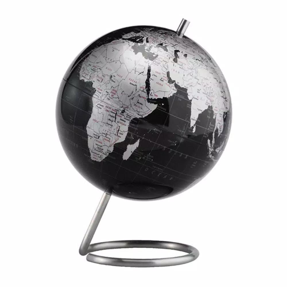 Replogle Spectrum 6 in. Political Desk Globe with Brushed Stainless Steel Base