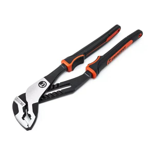 Crescent Z2 12 in. K9 V-Jaw Dual Material Tongue and Groove Pliers