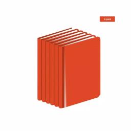 Adir Pro AdirPro Engineer's Field Surveying Book, 4 x 7 in., Orange (6-Pack) thumbnail 1