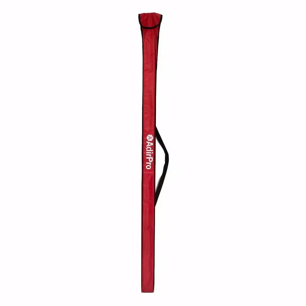 Adir Pro 16 ft. Fiberglass Rectangular Grade Rod, Non-Conductive Telescoping Leveling Rod
