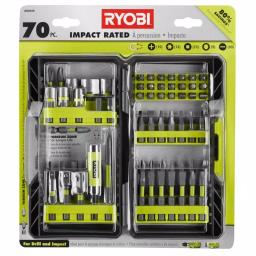 RYOBI 78-Piece Impact Rated Driving Bit Set with Modular Case and Bonus 8-Piece Bit Set thumbnail 4