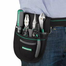 Commercial Electric 7-Piece Electrician's Tool Set with 6-Pocket Tool Pouch thumbnail 6