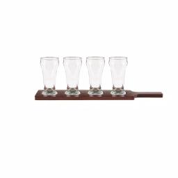 Cathy's Concepts Skull & Crossbones 21 oz. Stemless Wine Glasses, Set of 4, Clear Glass thumbnail 5