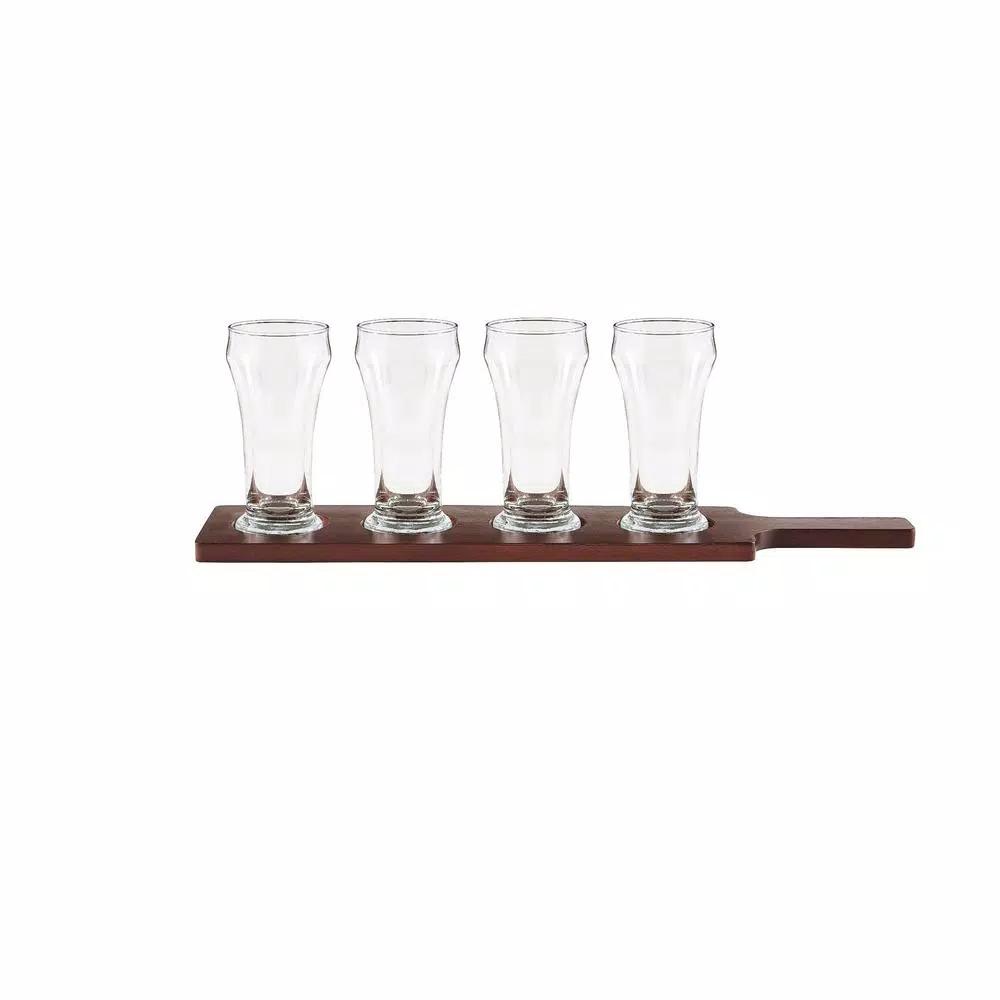 Cathy's Concepts Skull & Crossbones 21 oz. Stemless Wine Glasses, Set of 4, Clear Glass