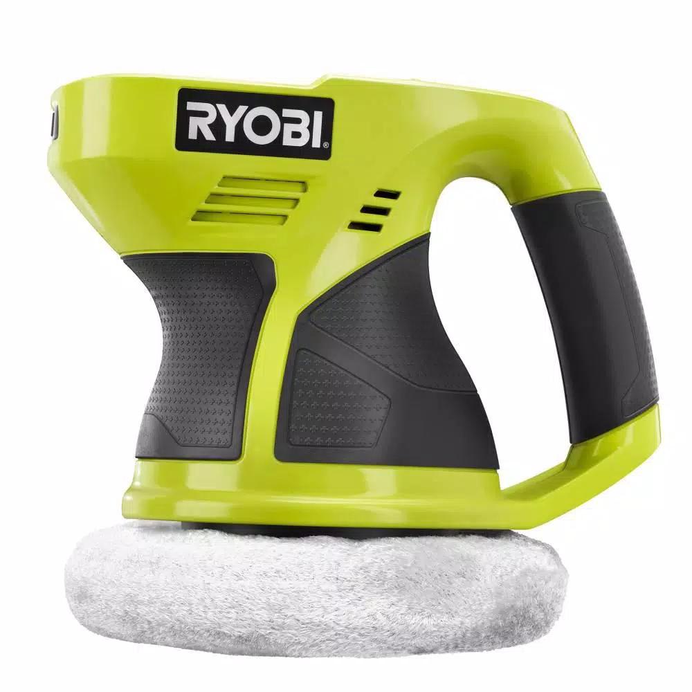 RYOBI 18V ONE+ Cordless 6 in. Buffer Kit with 2.0 Ah Battery and Charger