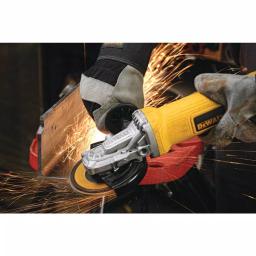 DEWALT 9 Amp Corded Small Angle Grinder, 4.5-in to 5-in, 12,000 RPM, Low-Profile Design thumbnail 3