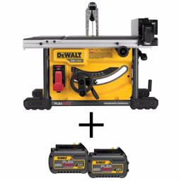 DEWALT FLEXVOLT 60V MAX Cordless Brushless 8-1/4 in. Table Saw Kit with (2) 6.0Ah Batteries thumbnail 1