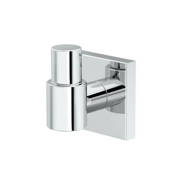 Gatco District II Chrome Robe Hook - Contemporary Metal Bath Hardware