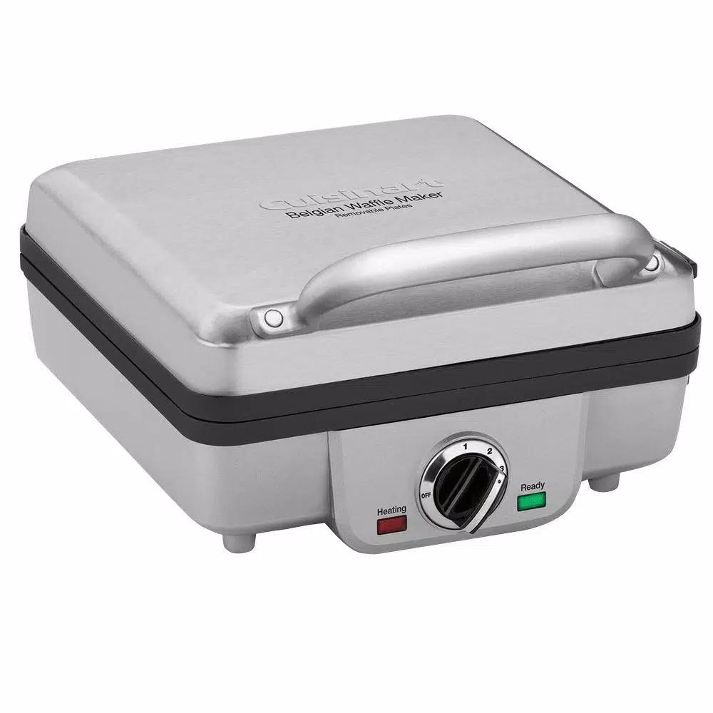 Cuisinart Breakfast Central 4-Slice Belgian Waffle and Pancake Maker, Stainless Steel