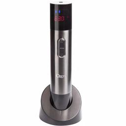 Ozeri Maestro Electric Wine Opener with Infrared Thermometer, Stainless Steel thumbnail 1