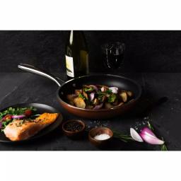 Gotham Steel 12 in. Copper Cast Textured Aluminum Non-Stick Fry Pan thumbnail 3