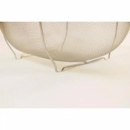 ExcelSteel 11 in. Stainless Steel Over the Sink Mesh Strainer with Extendable Non-Slip Rubber Handles thumbnail 4