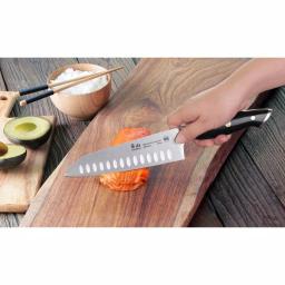 Cangshan Z Series 7 in. Santoku Knife - Forged German Stainless Steel with Ergonomic Handle thumbnail 4