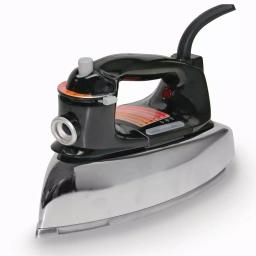 Continental Classic Steam and Dry Iron with Polished Aluminum Soleplate, Chrome Body, 1100W thumbnail 1