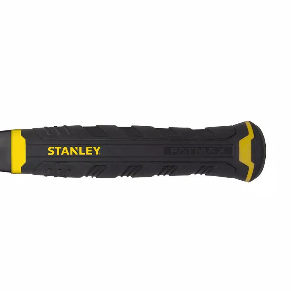 Stanley FatMax 20 oz. 11 in. AntiVibe Brick Hammer with Blade Edge and Rubber Grip