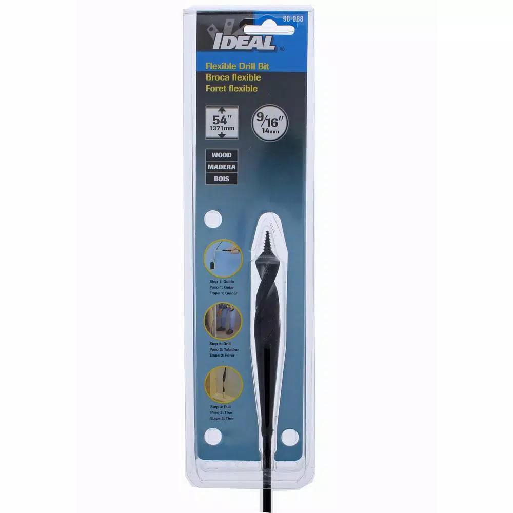 Ideal 9/16 in. x 54 in. Flexible Installer Drill Bit with 3/16 in. Shank