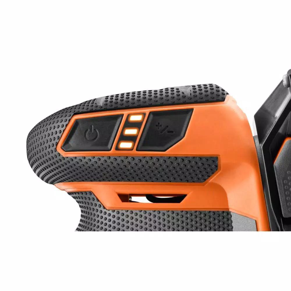 RIDGID 18V OCTANE Cordless Brushless 3-Speed 1/4 Sheet Sander Kit with 2.0 Ah Battery and Charger