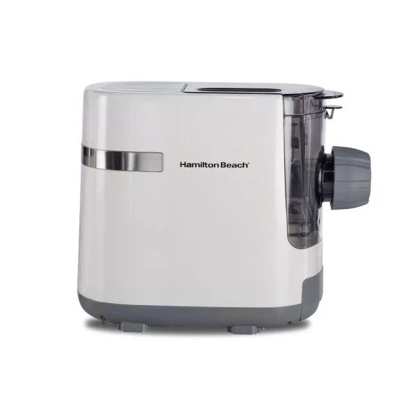 Hamilton Beach Electric Pasta Maker with Internal Scale, 7 Shapes, White