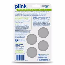 Plink Washer and Dishwasher Freshener and Cleaner Tablets, Lemon, 4-Count thumbnail 2