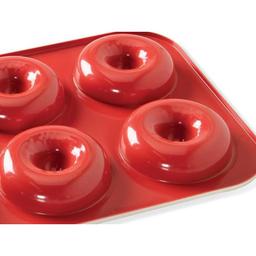 Nordic Ware Classic Donut Pan - Nonstick Aluminum Baked Donut Maker for 6 Donuts thumbnail 4