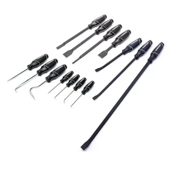 Husky 14-Piece Hook, Pick, Scraper and Pry Bar Set