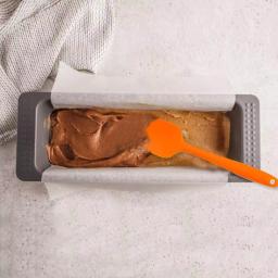 OVENTE Premium Silicone Spatula, Heat Resistant 500°F, Stainless Steel Core, Non-Stick, Orange thumbnail 4